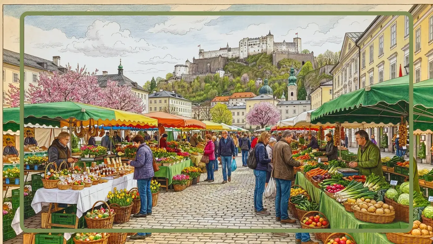 Spring Markets in Salzburg: Fresh & Local Finds